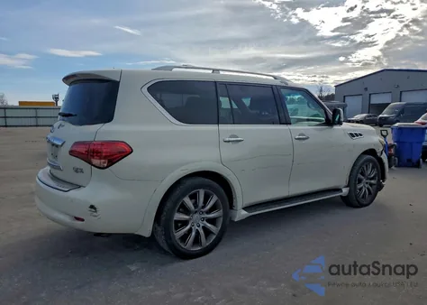 2013 Infiniti Qx56 from USA, damaged, VIN JN8AZ2NE5D9041966